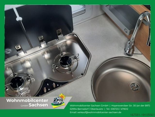 Semi-integrated camper GIOTTILINE Siena 390 Ford