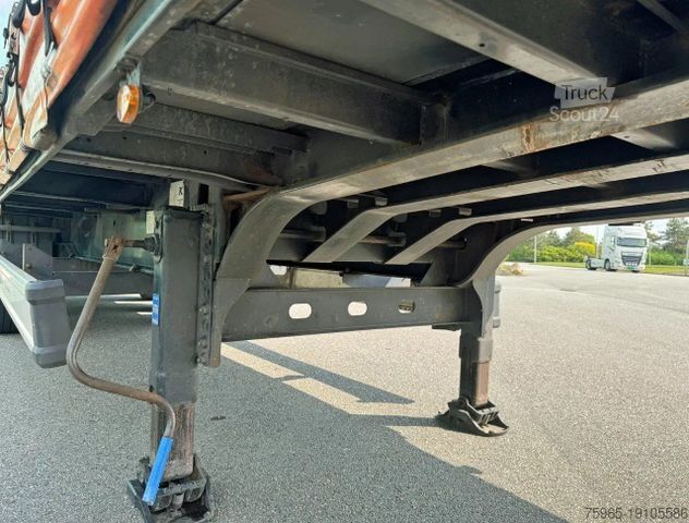 Atvērta puspiekabe ar tentu Other KAESSBOHRER MAXIMA DRUM BRAKES SLID