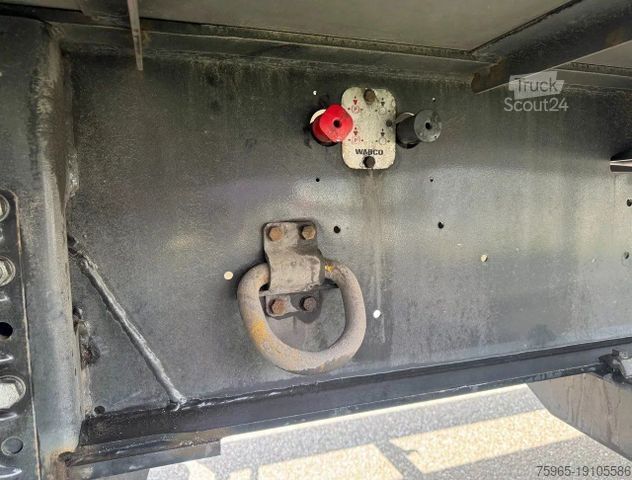 Open semitrailer with tarp  Other KAESSBOHRER  MAXIMA   DRUM BRAKES     SLID