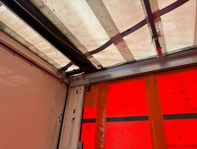 Open semitrailer with tarp  Other KAESSBOHRER  MAXIMA   DRUM BRAKES     SLID