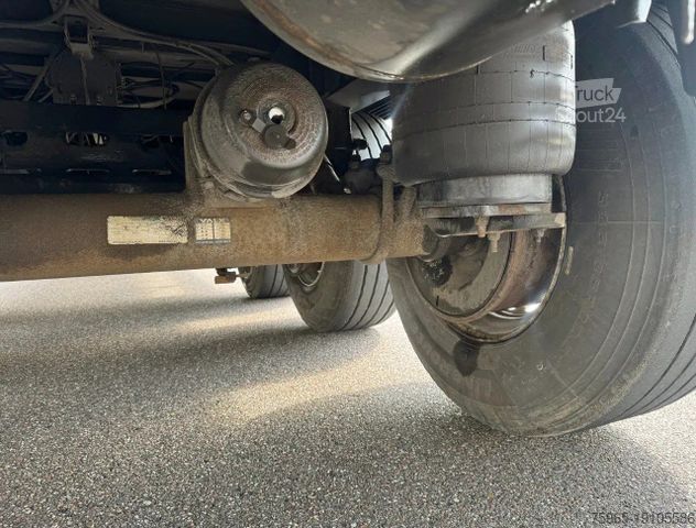 Open semitrailer with tarp  Other KAESSBOHRER  MAXIMA   DRUM BRAKES     SLID