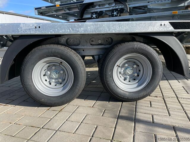 Ремарке за транспортиране на автомобили Martz® KFZ Trailer NEU Autotransporter Anhänger 4m x 2m kippbar