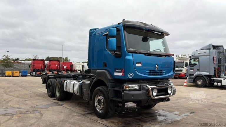 Châssis cabine Renault Kerax 520 (PARFAIT ETAT / TRES PROPRE / LAMES /...
