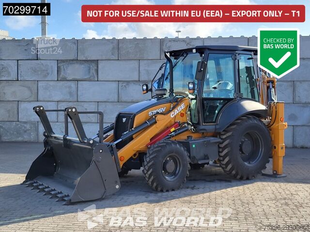 Ekskavatora/iekrāvēja kombinācija Case 570SV A/C - 4WD - 4-1 BUCKET - TELESCOPIC STICK