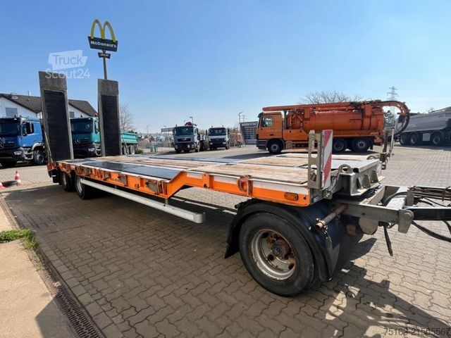 Dieplader oplegger MÜLLER-MITTELTAL Tiefladeanhänger T 3 Profi 30,0 Tiefladeranhänge