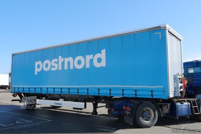 Naczepa otwarta z plandeką KRONE CITYSATTEL  KRONE 1-achs SEP 10/ BPW/TRIDEC lenk