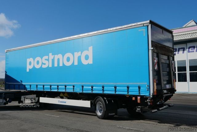 Naczepa otwarta z plandeką KRONE CITYSATTEL  KRONE 1-achs SEP 10/ BPW/TRIDEC lenk