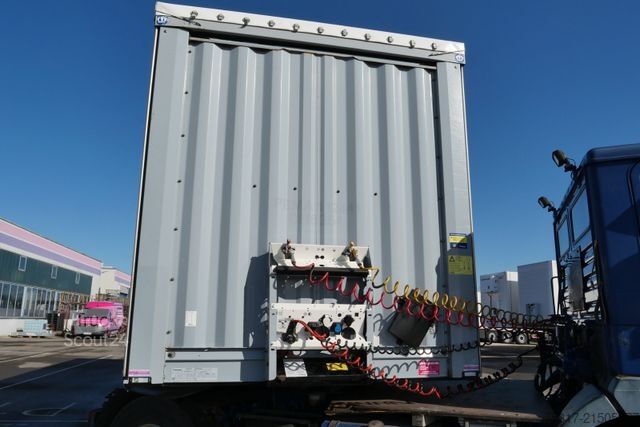 Naczepa otwarta z plandeką KRONE CITYSATTEL  KRONE 1-achs SEP 10/ BPW/TRIDEC lenk