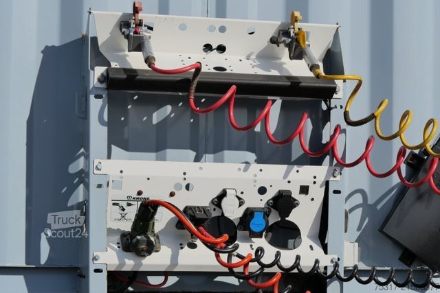 Naczepa otwarta z plandeką KRONE CITYSATTEL  KRONE 1-achs SEP 10/ BPW/TRIDEC lenk