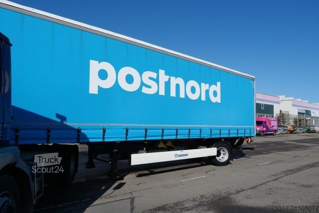 Naczepa otwarta z plandeką KRONE CITYSATTEL  KRONE 1-achs SEP 10/ BPW/TRIDEC lenk