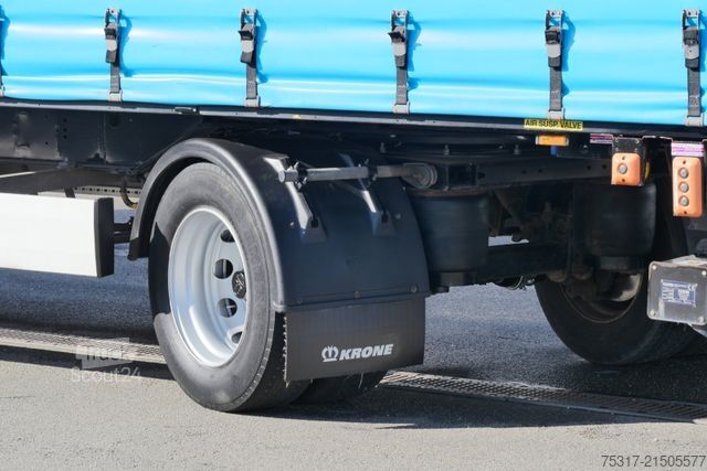 Naczepa otwarta z plandeką KRONE CITYSATTEL  KRONE 1-achs SEP 10/ BPW/TRIDEC lenk