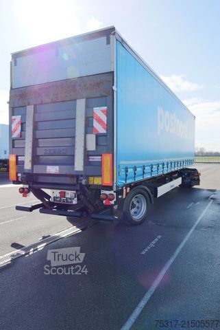 Naczepa otwarta z plandeką KRONE CITYSATTEL  KRONE 1-achs SEP 10/ BPW/TRIDEC lenk