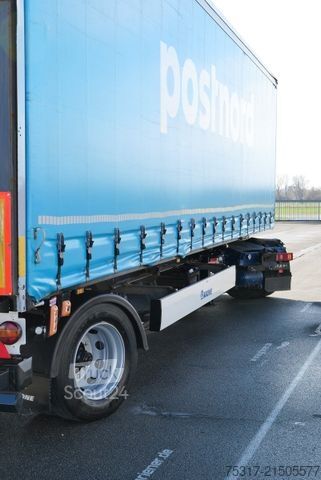 Naczepa otwarta z plandeką KRONE CITYSATTEL  KRONE 1-achs SEP 10/ BPW/TRIDEC lenk