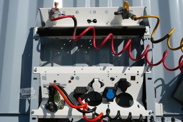 Naczepa otwarta z plandeką KRONE CITYSATTEL  KRONE 1-achs SEP 10/ BPW/TRIDEC lenk