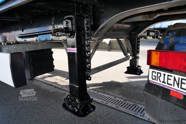 Naczepa otwarta z plandeką KRONE CITYSATTEL  KRONE 1-achs SEP 10/ BPW/TRIDEC lenk