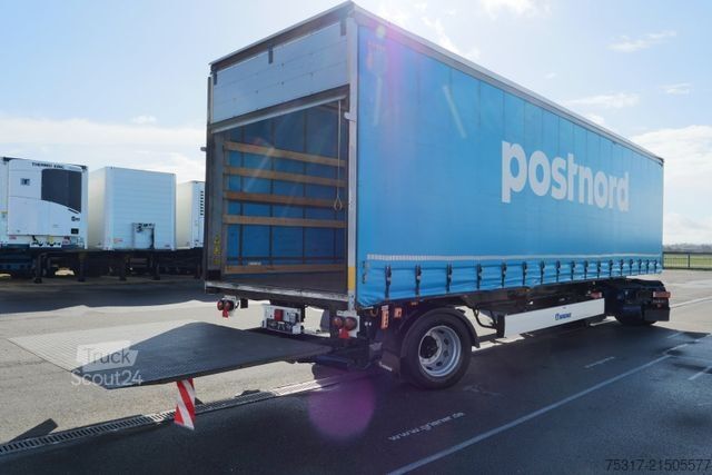 Naczepa otwarta z plandeką KRONE CITYSATTEL  KRONE 1-achs SEP 10/ BPW/TRIDEC lenk