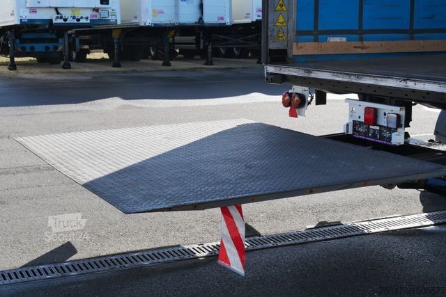 Naczepa otwarta z plandeką KRONE CITYSATTEL  KRONE 1-achs SEP 10/ BPW/TRIDEC lenk