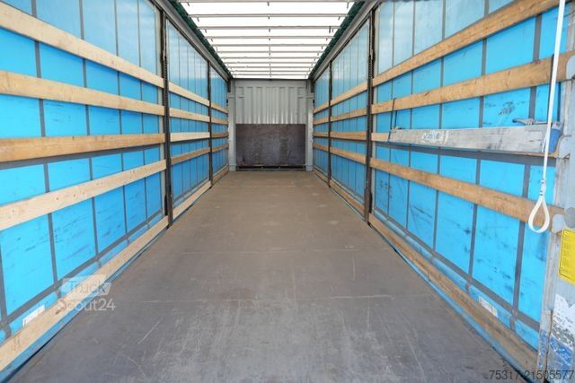 Naczepa otwarta z plandeką KRONE CITYSATTEL  KRONE 1-achs SEP 10/ BPW/TRIDEC lenk