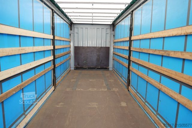 Naczepa otwarta z plandeką KRONE CITYSATTEL  KRONE 1-achs SEP 10/ BPW/TRIDEC lenk