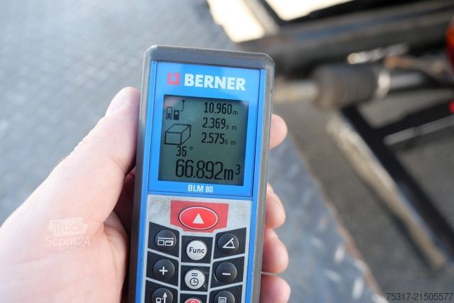 Naczepa otwarta z plandeką KRONE CITYSATTEL  KRONE 1-achs SEP 10/ BPW/TRIDEC lenk