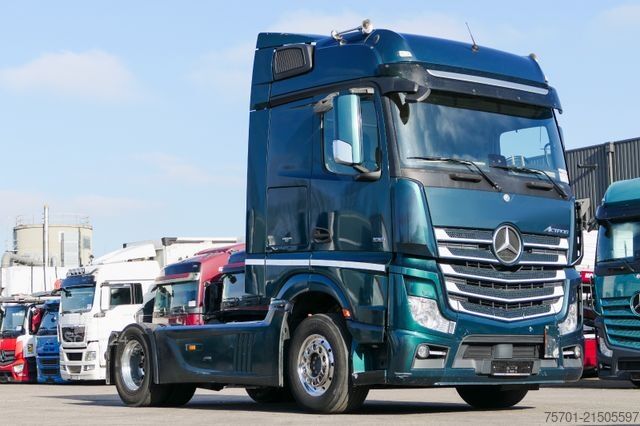 Tracteur routier standard MERCEDES-BENZ Actros 1851 Bigspace Retarder XL-Tank Blatt/Luft