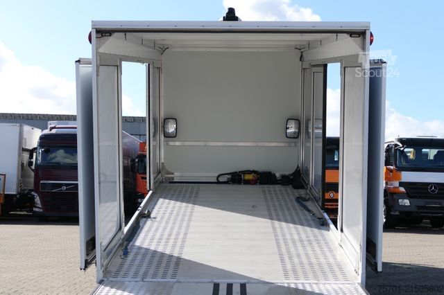 Car carrier van ALGEMA MB Autotransporter Moetefindt Funk Seilwinde