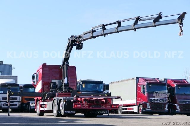 Φορτηγό εναλλασσόμενου αμαξώματος VOLVO FH 420 BDF Kran Palfinger Lift-/Lenkachse Euro 6