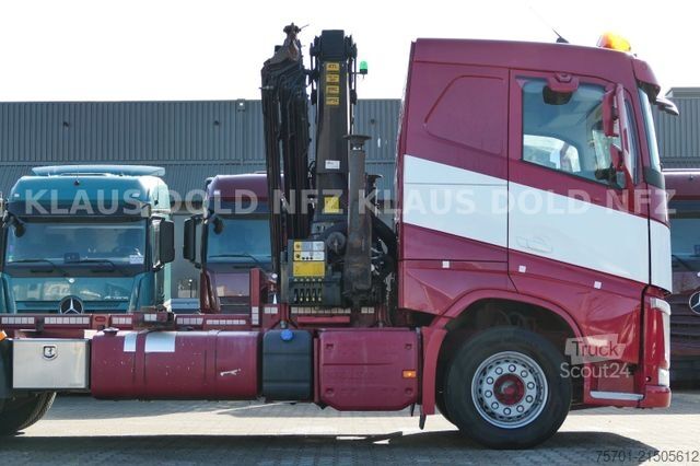 Φορτηγό εναλλασσόμενου αμαξώματος VOLVO FH 420 BDF Kran Palfinger Lift-/Lenkachse Euro 6