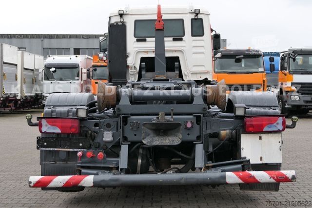 Roll-off tipper truck MAN TGA 26.460 Abrollkipper Lift-/Lenkachse