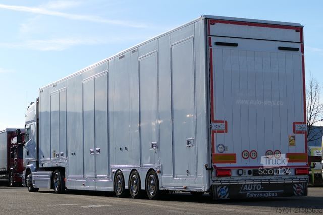 Car carrier truck SCANIA R450 TopLine Autotransp. Kässbohrer