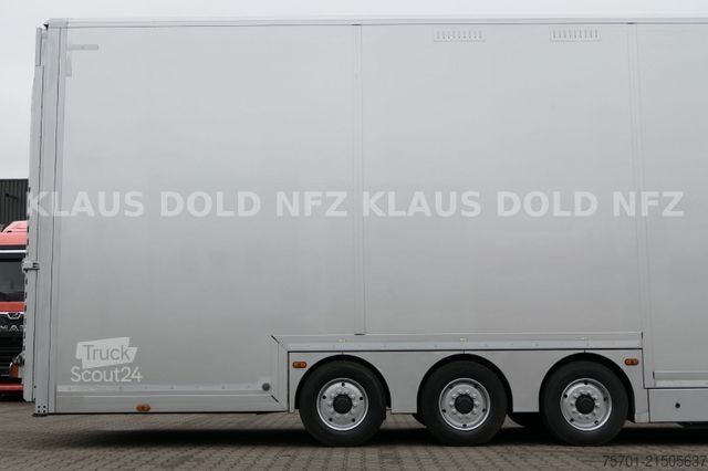 Automobilių pervežimo puspriekabė KÄSSBOHRER SP 9-16 geschlossener Autotransporter