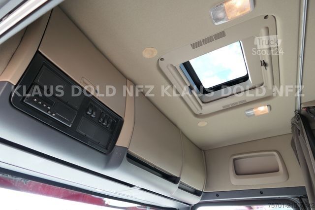 Vrachtauto met open laadbak SCANIA R 490 Pritsche Kran Palfinger Retarder Euro 6