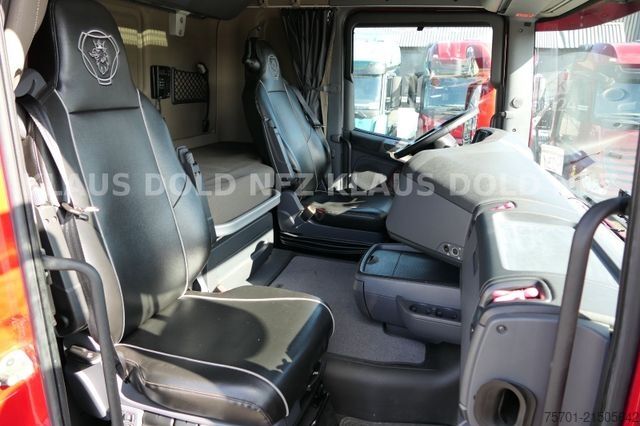 Vrachtauto met open laadbak SCANIA R 490 Pritsche Kran Palfinger Retarder Euro 6