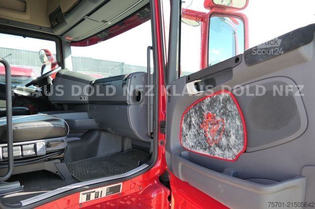 Vrachtauto met open laadbak SCANIA R 490 Pritsche Kran Palfinger Retarder Euro 6