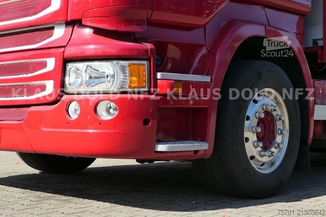 Vrachtauto met open laadbak SCANIA R 490 Pritsche Kran Palfinger Retarder Euro 6
