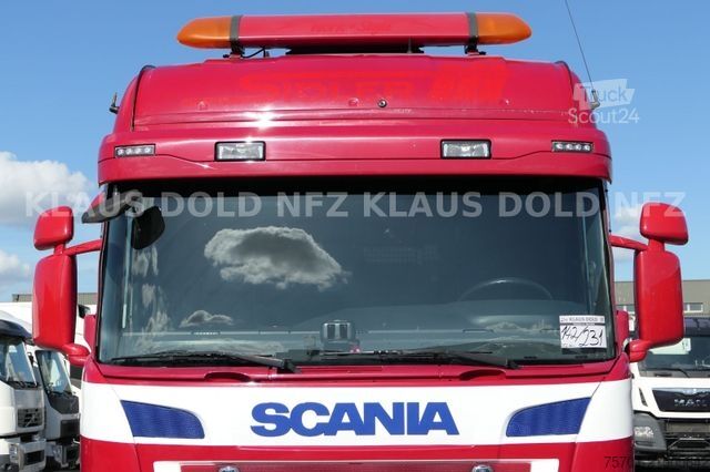 Vrachtauto met open laadbak SCANIA R 490 Pritsche Kran Palfinger Retarder Euro 6