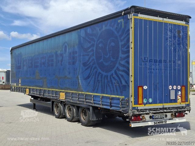 Odprta polprikolica s ponjavo Schmitz Cargobull Curtainsider Mega
