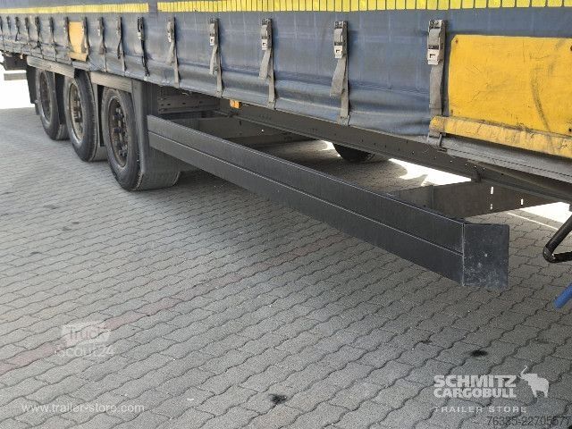 Odprta polprikolica s ponjavo Schmitz Cargobull Curtainsider Mega