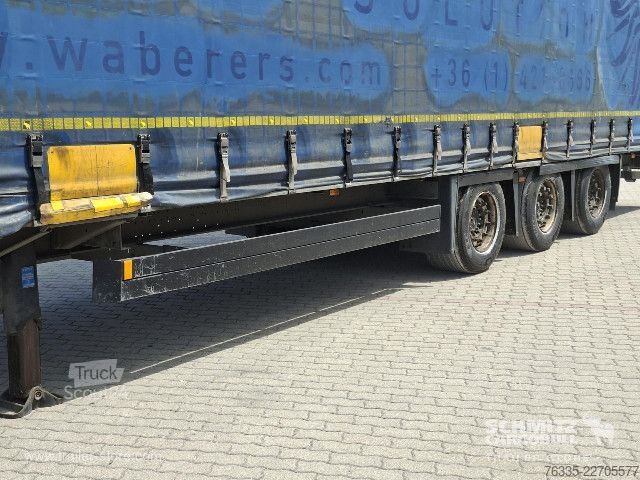 Odprta polprikolica s ponjavo Schmitz Cargobull Curtainsider Mega