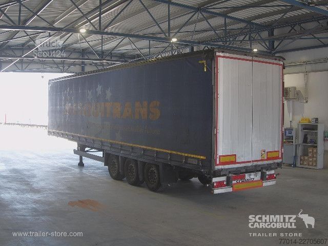 Atvērta puspiekabe ar tentu Schmitz Cargobull Curtainsider Mega