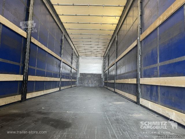 Atvērta puspiekabe ar tentu Schmitz Cargobull Curtainsider Mega
