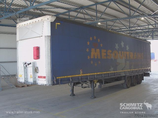 Atvērta puspiekabe ar tentu Schmitz Cargobull Curtainsider Mega