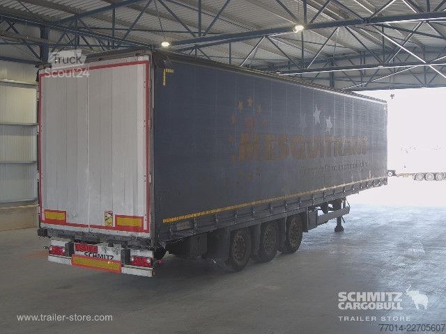 Atvērta puspiekabe ar tentu Schmitz Cargobull Curtainsider Mega