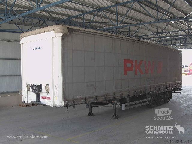 Atvērta puspiekabe ar tentu Berger Curtainsider Standard