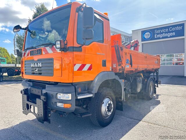 Коммерческий автомобиль MAN TGM  13.240 4x4BL Palfinger Kran 3 S Kipper Klima