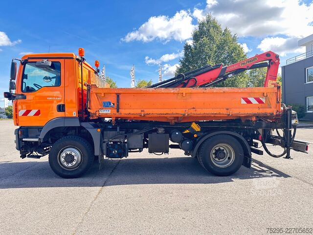 Коммерческий автомобиль MAN TGM  13.240 4x4BL Palfinger Kran 3 S Kipper Klima
