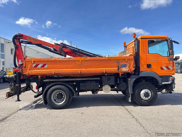 Коммерческий автомобиль MAN TGM  13.240 4x4BL Palfinger Kran 3 S Kipper Klima
