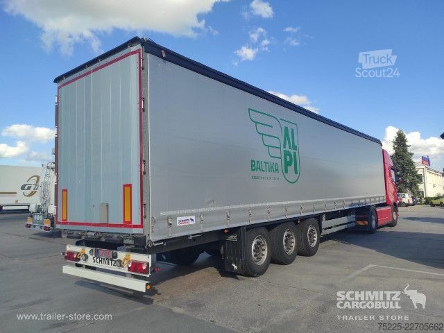 Öppen semitrailer med kapell Schmitz Cargobull Curtainsider Standard