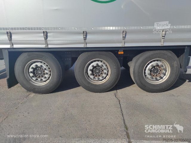 Öppen semitrailer med kapell Schmitz Cargobull Curtainsider Standard