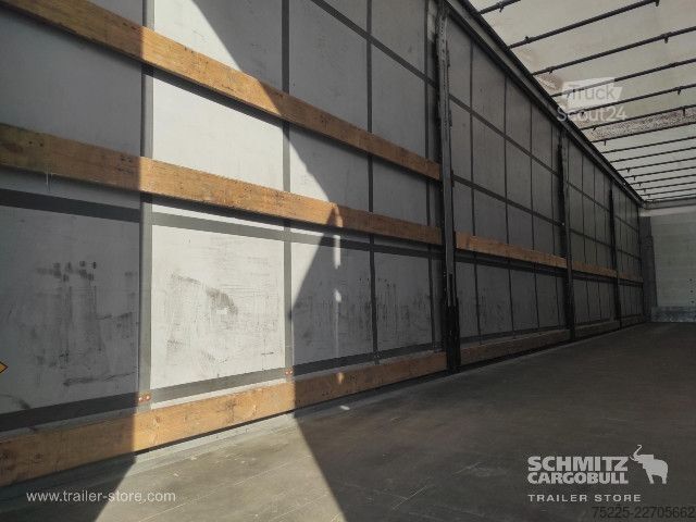 Öppen semitrailer med kapell Schmitz Cargobull Curtainsider Standard